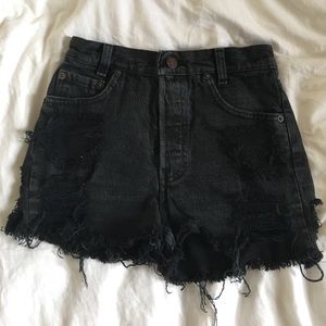 Vintage denim Levi's shorts